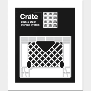 Crate System Posters and Art